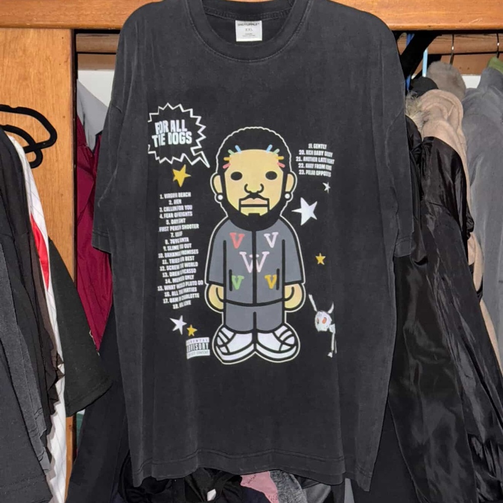 Drake Graphic Black T-Shirt